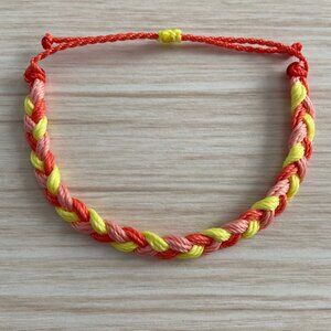 lemonade // braided bracelet